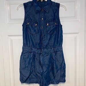 Forever 21 denim romper never worn
